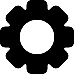 Configuration gear icon