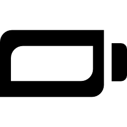 Unloaded battery icon