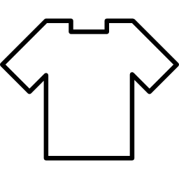Blank shirt icon