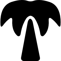 palmera tropical icono