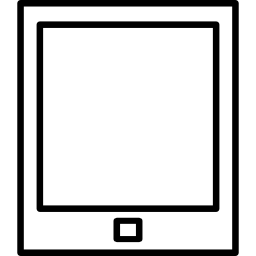 tavoletta quadrata icona
