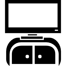 tv sur tiroir Icône