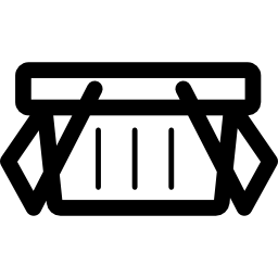 cesta de comercio icono