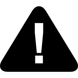 Warning Road Sign icon