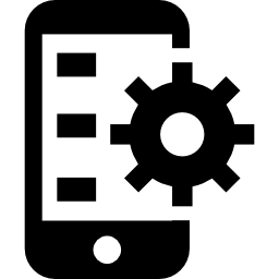 développement d'applications mobiles Icône