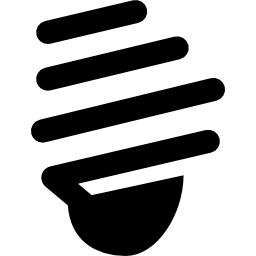 ampoule spirale Icône