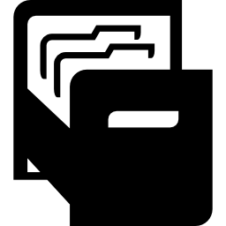 carpetas de archivos icono