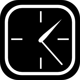 Time alarm clock icon