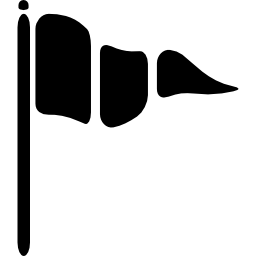 drapeau du vent Icône