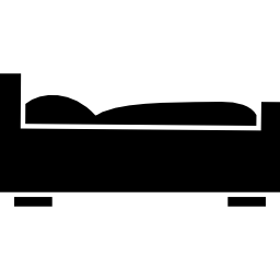 Kid bed icon
