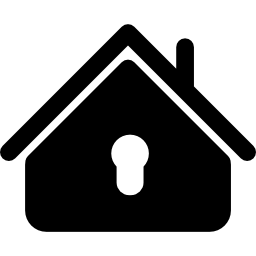 Lock home icon
