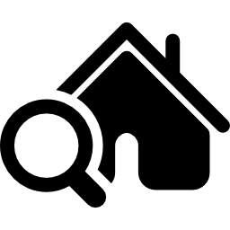 recherche de maison Icône