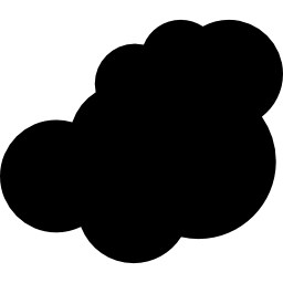 pojedyncza chmura ikona