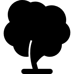 forma de árvore Ícone
