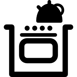 horno casero icono