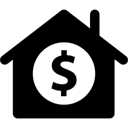 symbole du prix de la maison Icône
