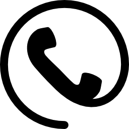 케이블이있는 전화 귀 icon