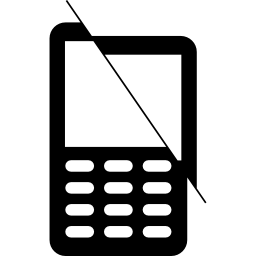 깨진 전화 icon