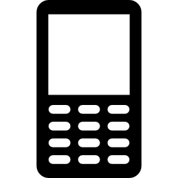 zabytkowy telefon komórkowy ikona
