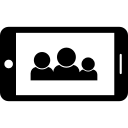 전화 그룹 통신 icon