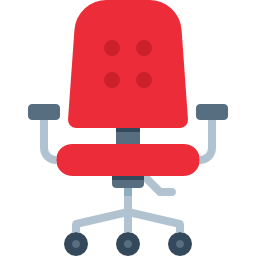 Office chair icon