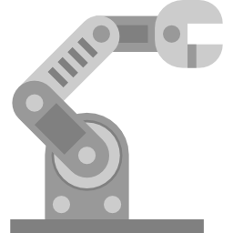 Mechanical arm icon