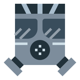 Máscara antigás icono