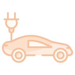 voiture électrique Icône