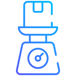 Package weight icon