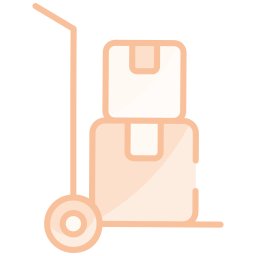 Hand truck icon