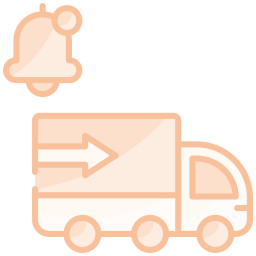 Delivery notification icon