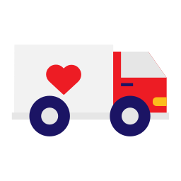 transporte de entrega icono