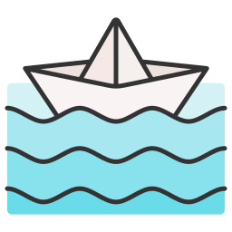 Paperboat icon