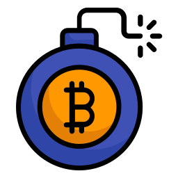 Cyber currency icon