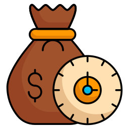 tiempo de pago icono