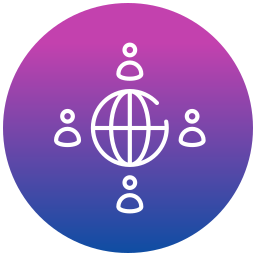 Business network icon