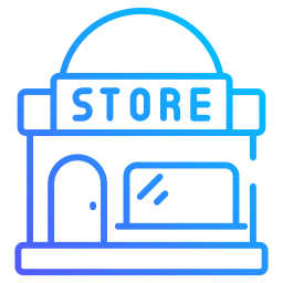 Retail store icon