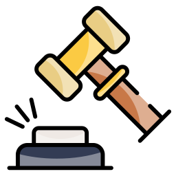 Auction hammer icon