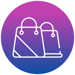 Shopping bag icon