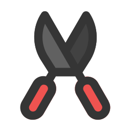 Pruning shears icon