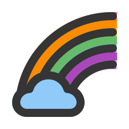 Rainbow icon