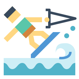 wakeboarding ikona
