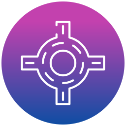 Roundabout icon