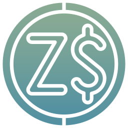 Zimbabwe dollar icon