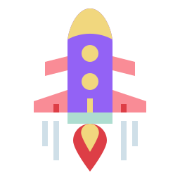 Cohete icono