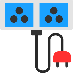 Extension cord icon