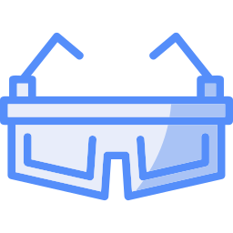 Safety glasses icon