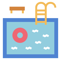 Swimming pool icon