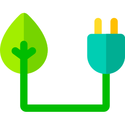 energía ecológica icono