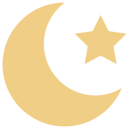 Луна и звезда иконка